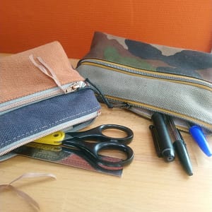 trousses double poche