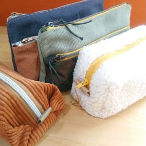 Atelier couture à thème, "Trousses d'école"