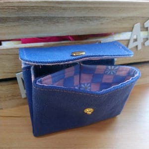 porte monnaie fermé par pression